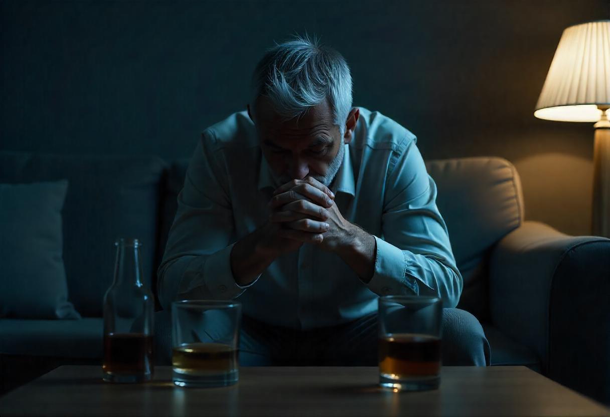 Mentális és érzelmi tünetek az alkoholizmus végső szakaszában