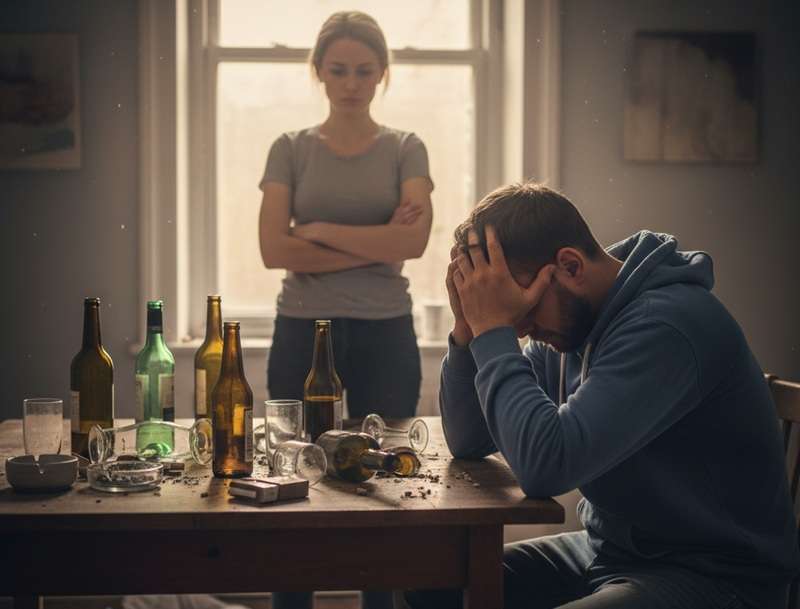 Alkoholista mellett élni: a társfüggőség jelei és a kiút
